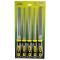 Jbm 51853 - SET 5 LIMAS ACERO