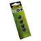 Jbm 11902 - SET 4 TAPONES PLASTICO NEGROS P/VAL