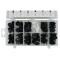 Jbm 52891 - ESTUCHE CLIPS PLASTICOS FORD 169 PC