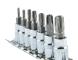Jbm 53127 - JUEGO 7 PUNTAS TORX INVIOLABLE 1/4"